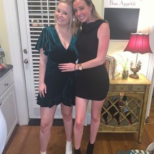 Black Fabrik Body Con Dress